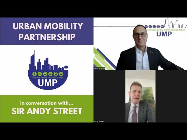 UMP in Conversation with Sir Andy Street, former Mayor of the West Midlands